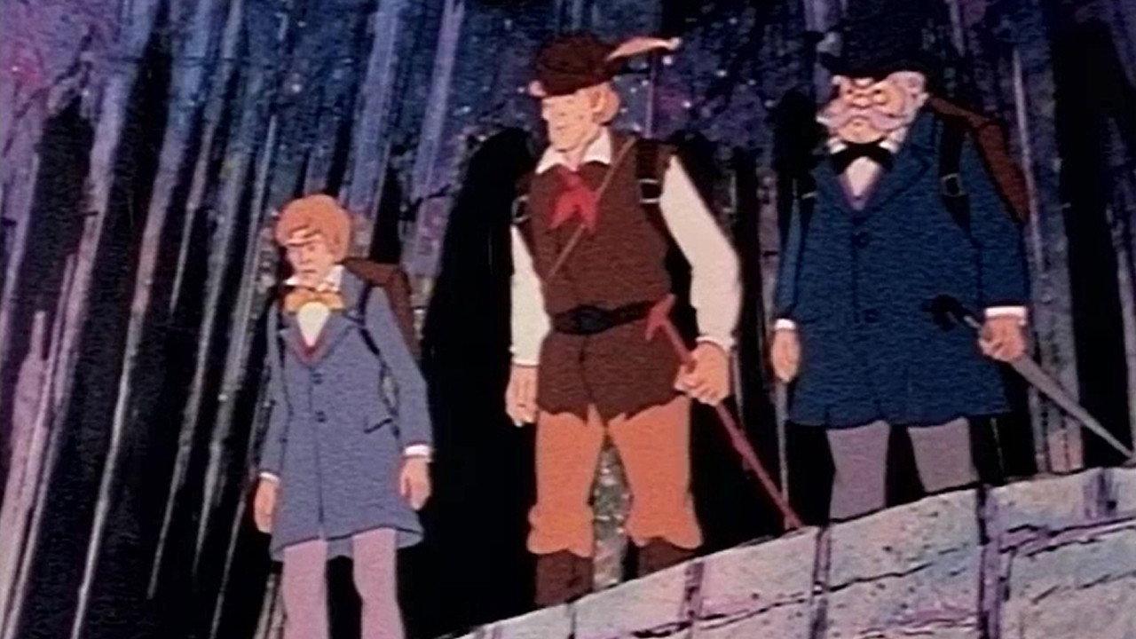 A Journey to the Center of the Earth 1977 movie scene
