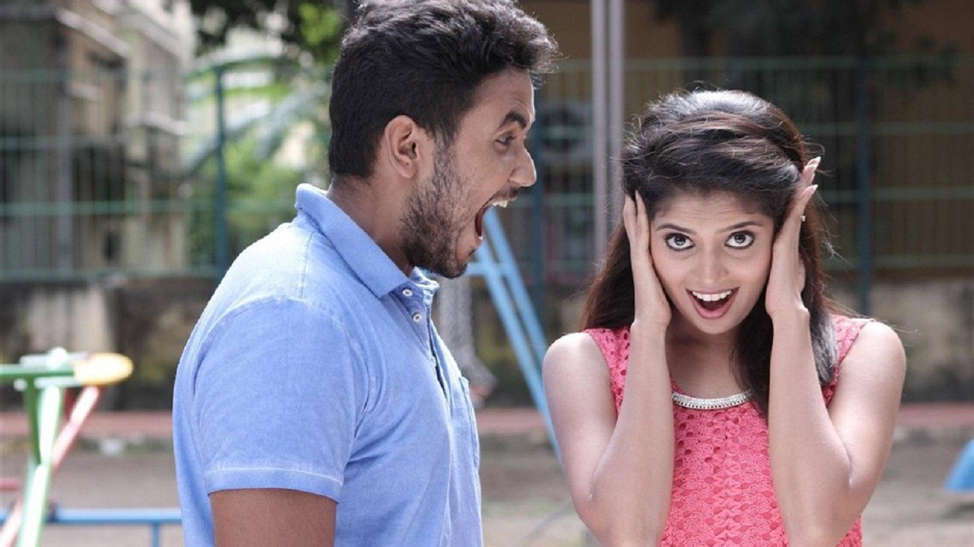 Vilayattu Aarambam 2017 movie scene