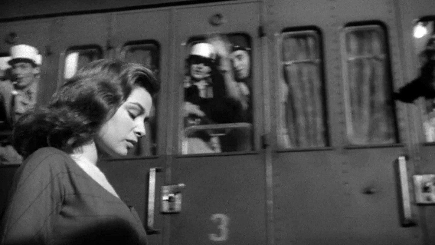 Trouble for the Legion 1953 movie scene