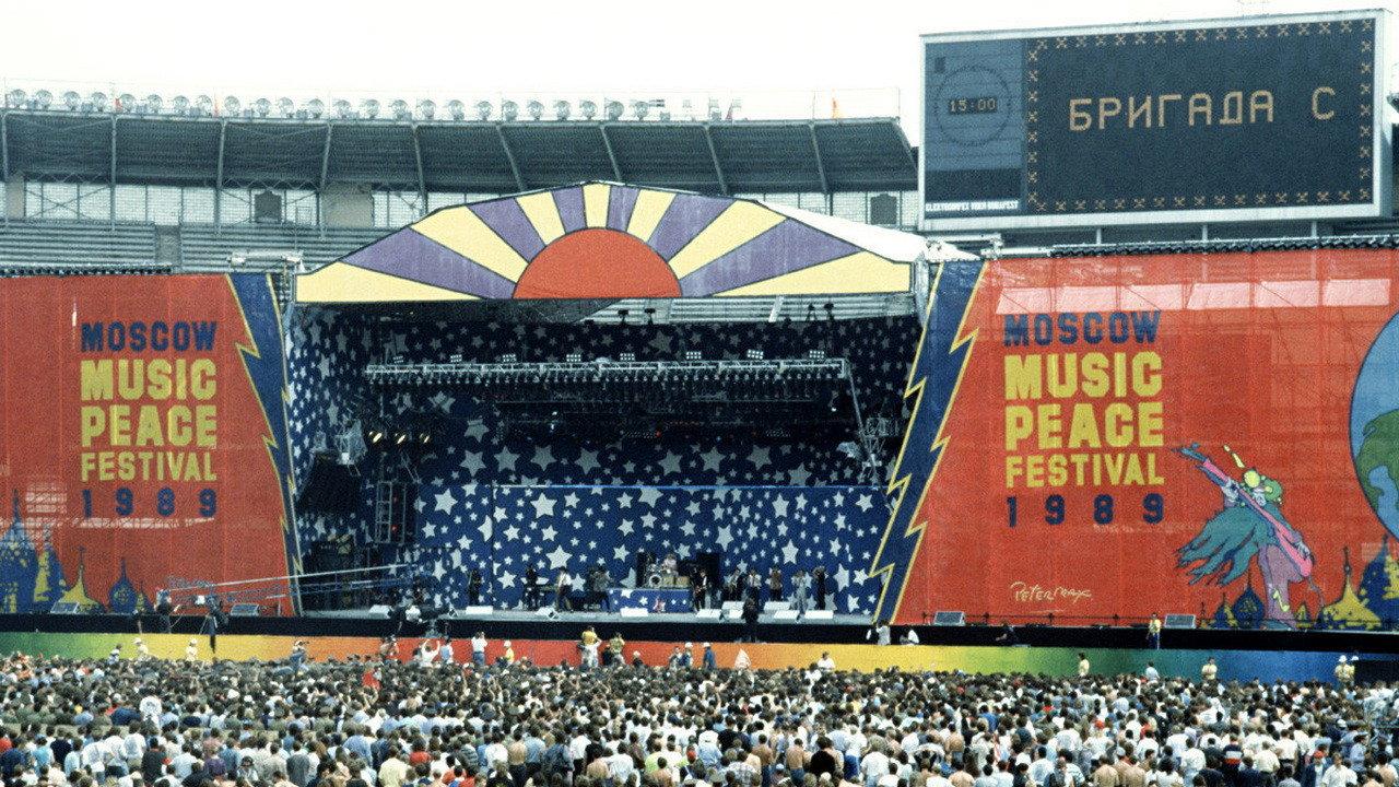 Moscow Music Peace Festival 1989 movie scene