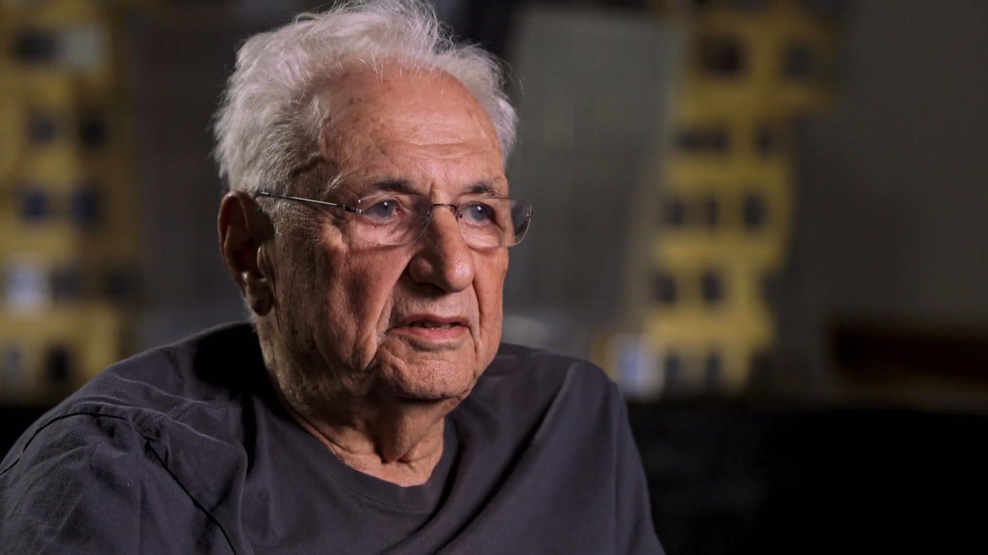 Getting Frank Gehry 2015 movie scene