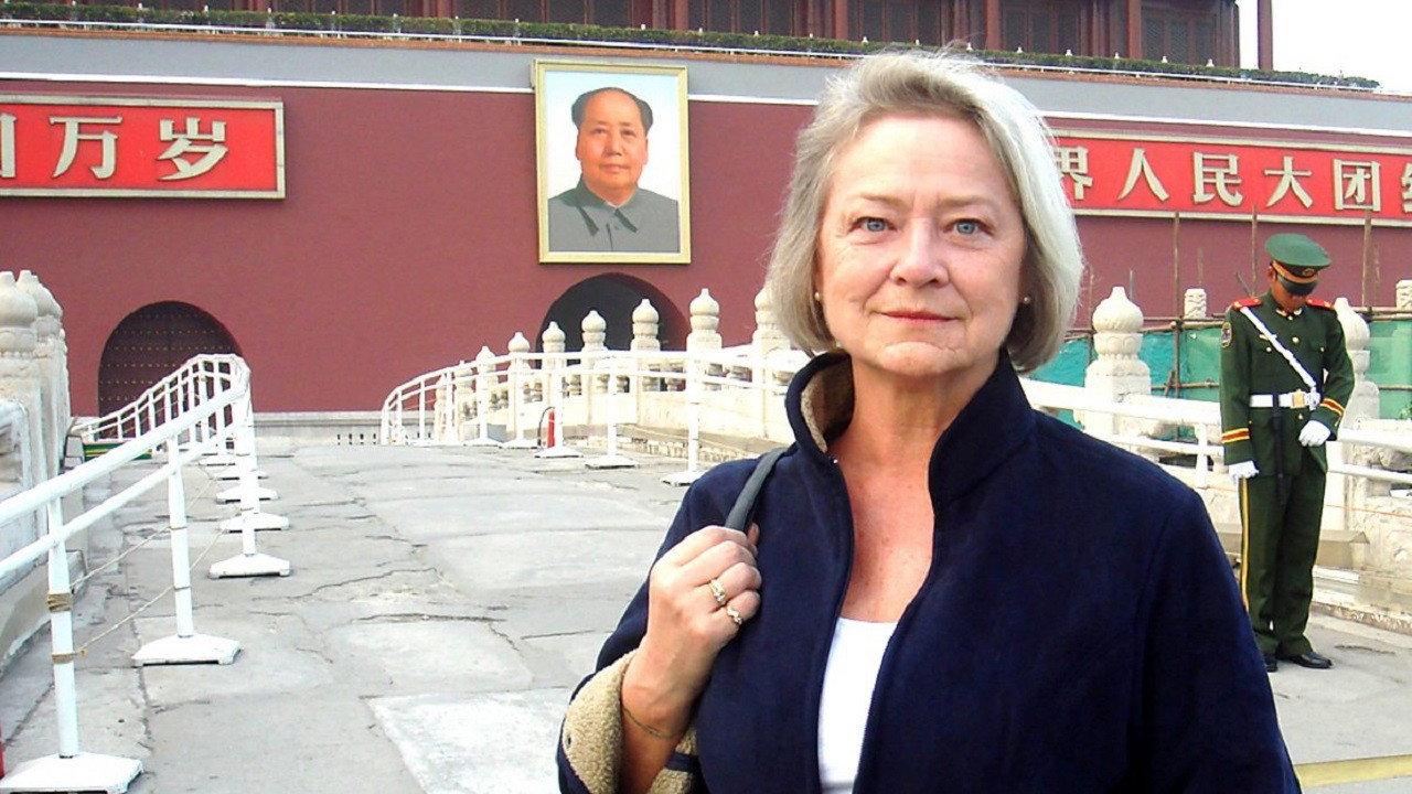 Kate Adie Returns to Tiananmen Square 2009 movie scene