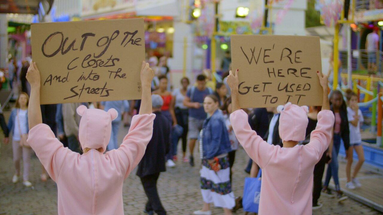 The Pink Revolution 2020 movie scene