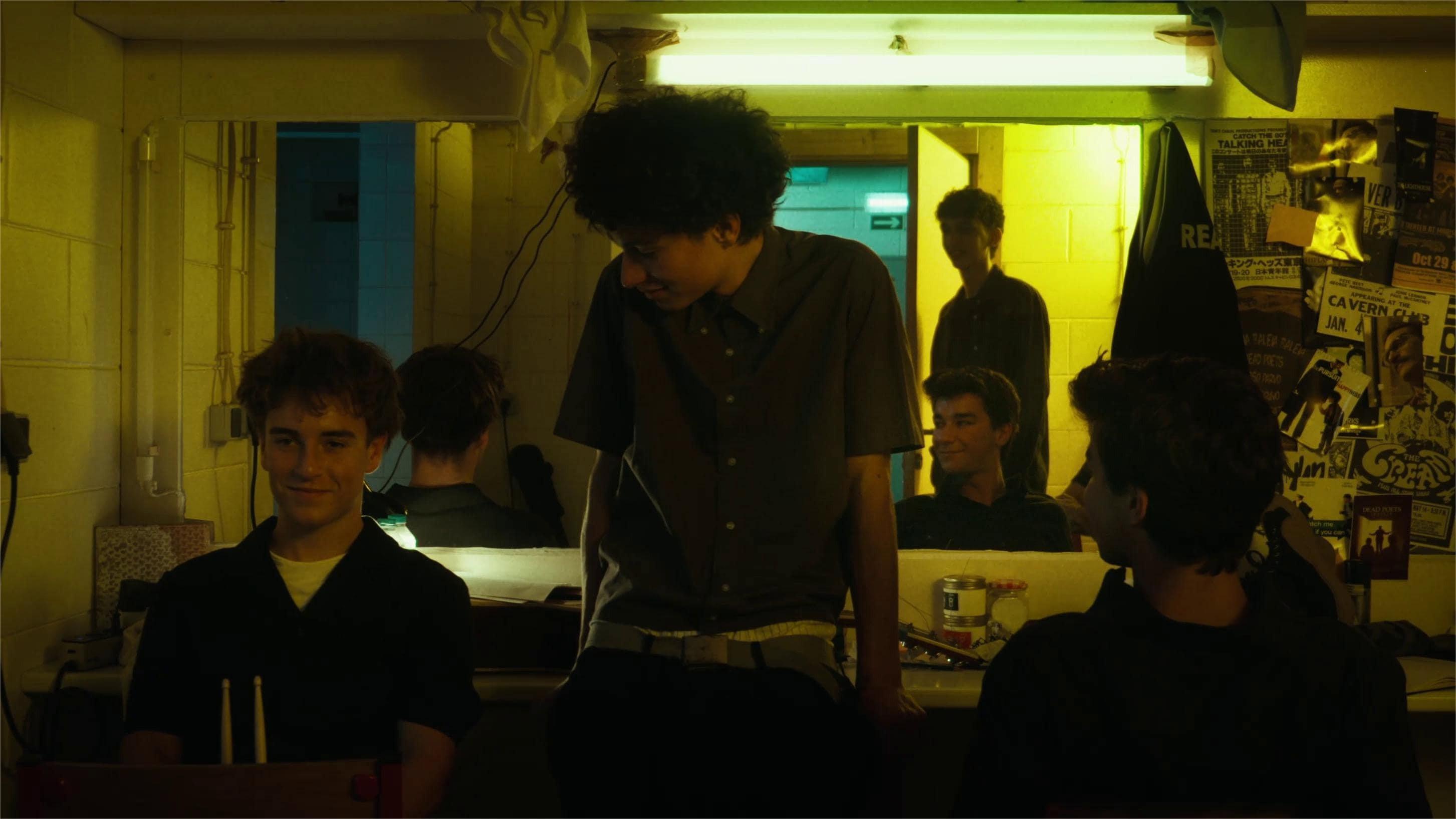 In The Backstage 2024 movie scene