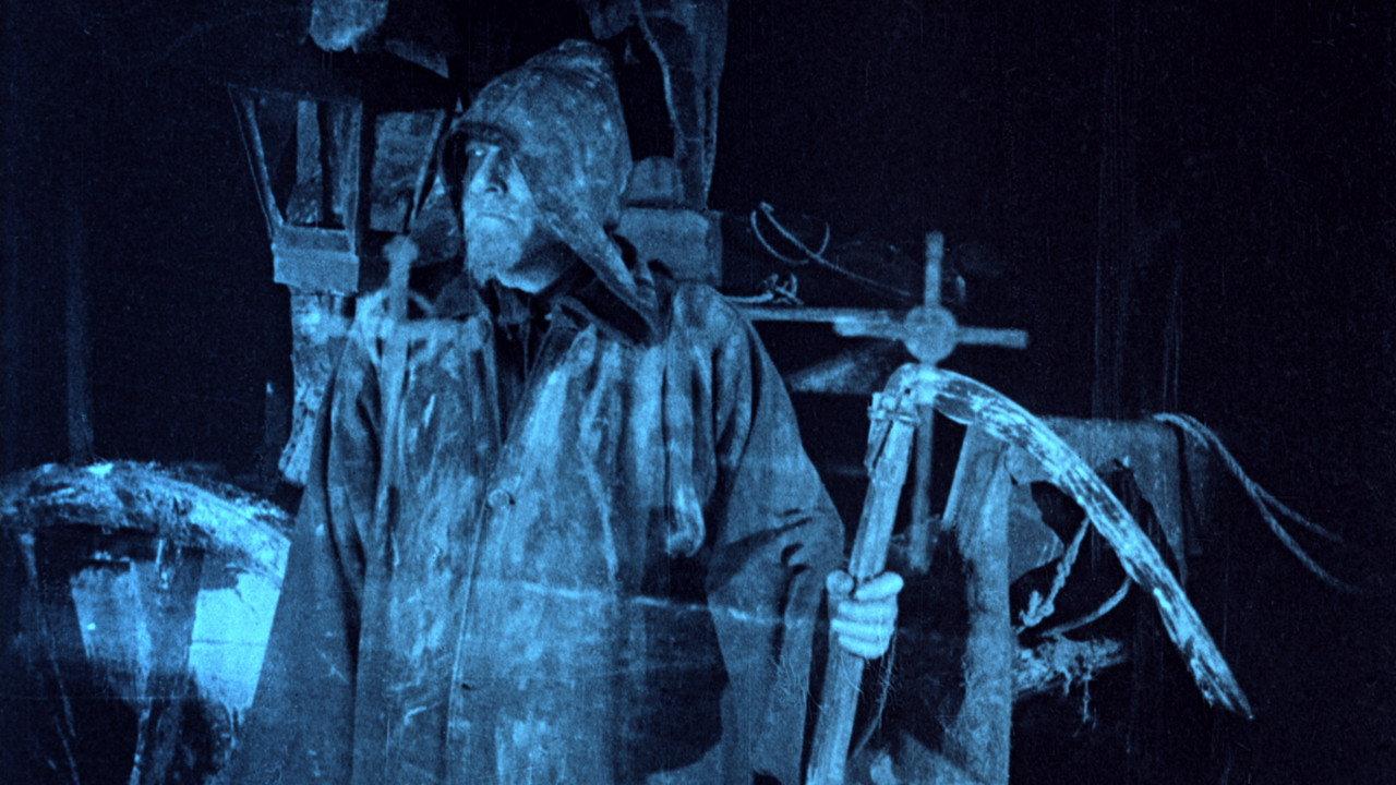 The Phantom Carriage 1921 movie scene