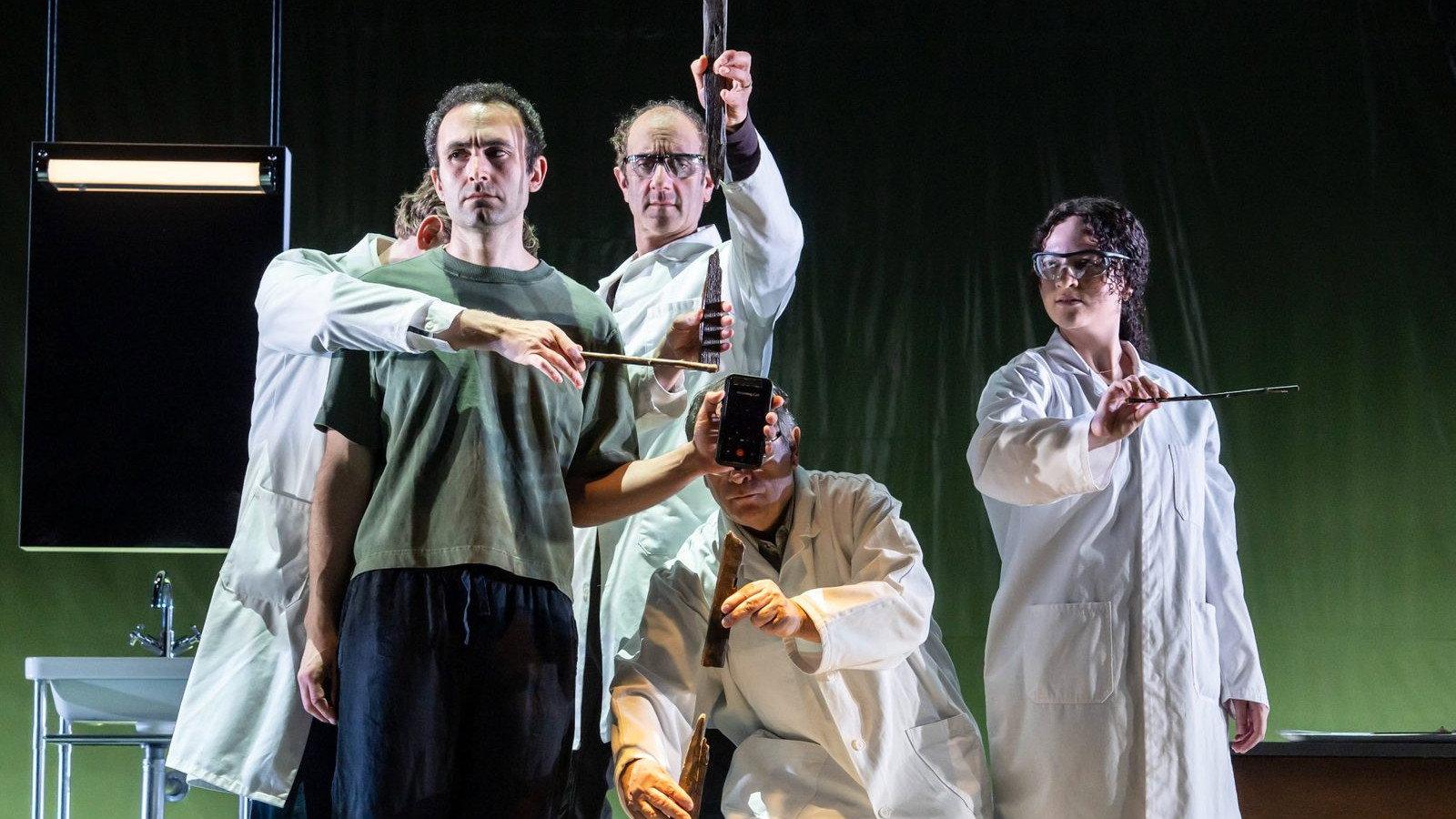 National Theatre Live: Mnemonic 2024 movie scene