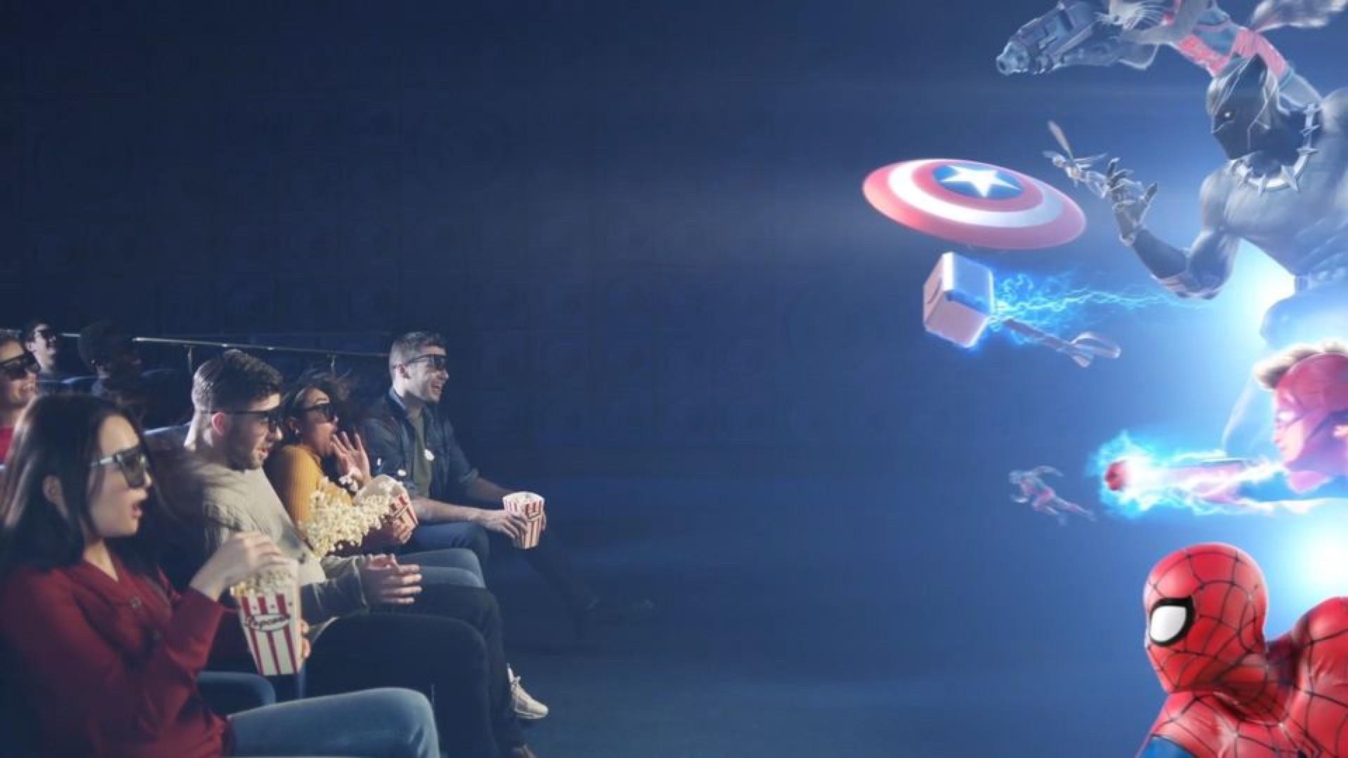 Marvel Universe 4D 2021 movie scene