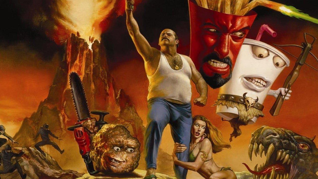 Aqua Teen Hunger Force Colon Movie Film for Theaters 2007 movie scene