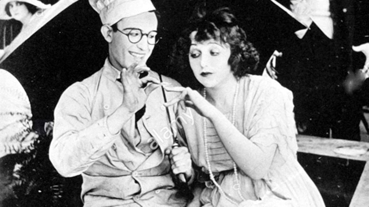 On the Fire 1919 movie scene