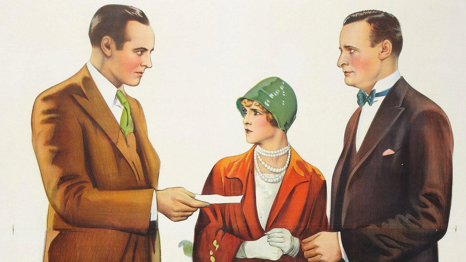 The Girl He Didn't Buy 1928 movie scene