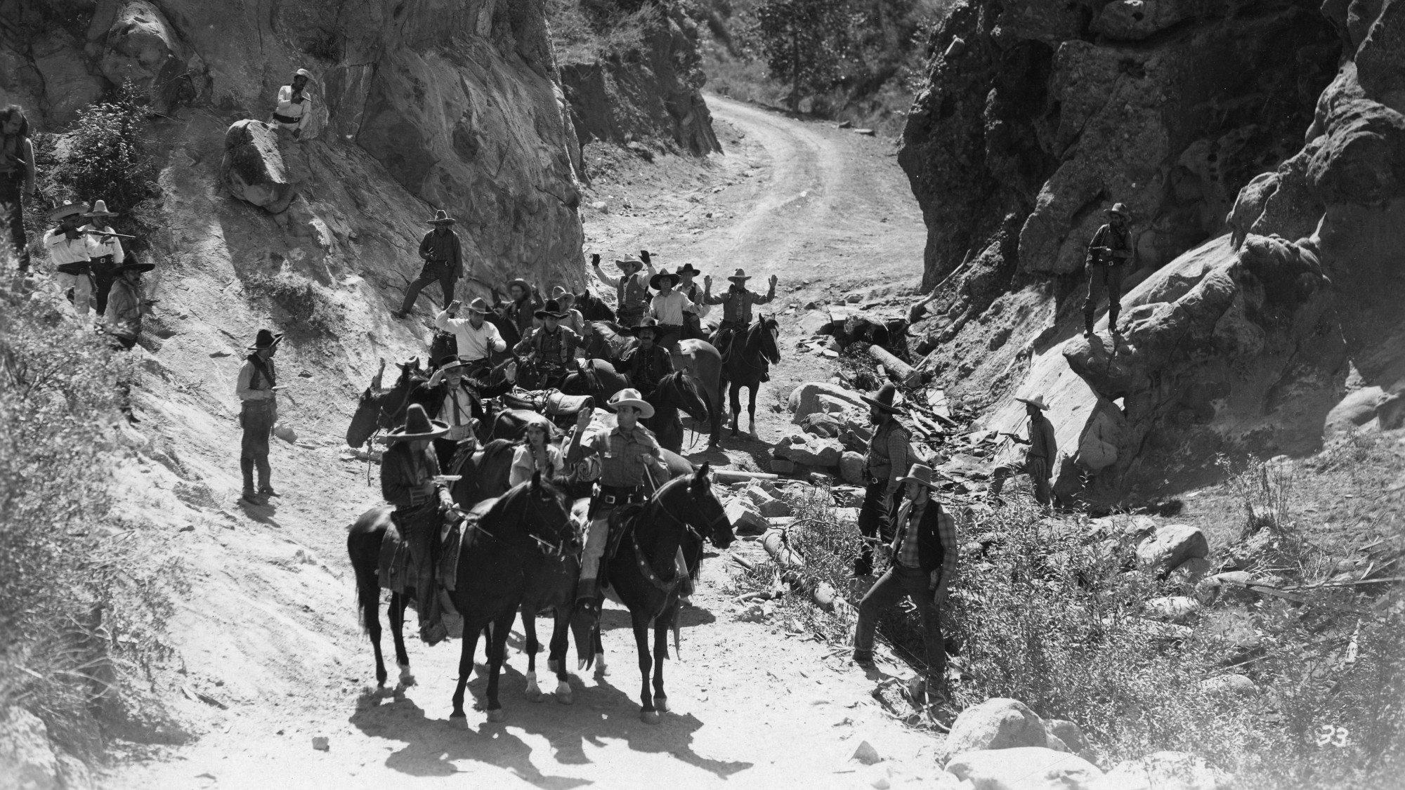 The Hurricane Horseman 1931 movie scene