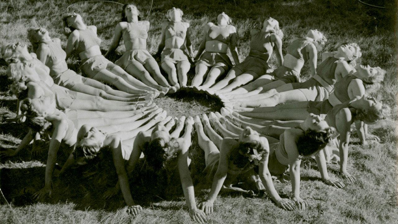 Females At Play 1945 movie scene
