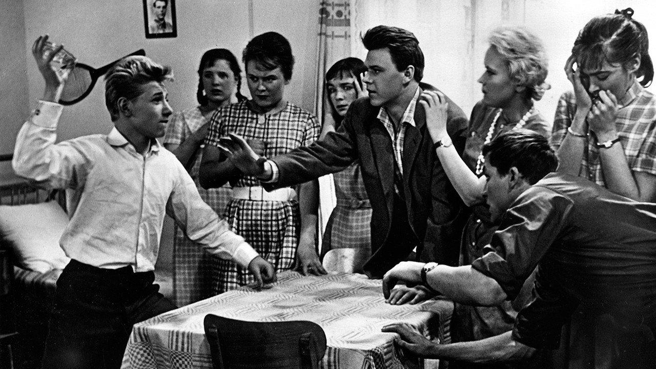 Seven Babysitters 1962 movie scene