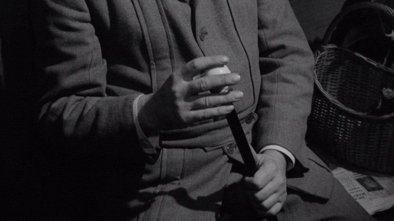 Death Was a Passenger 1958 movie scene