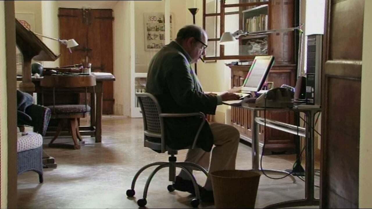 Behind the Doors of Umberto Eco 2012 movie scene