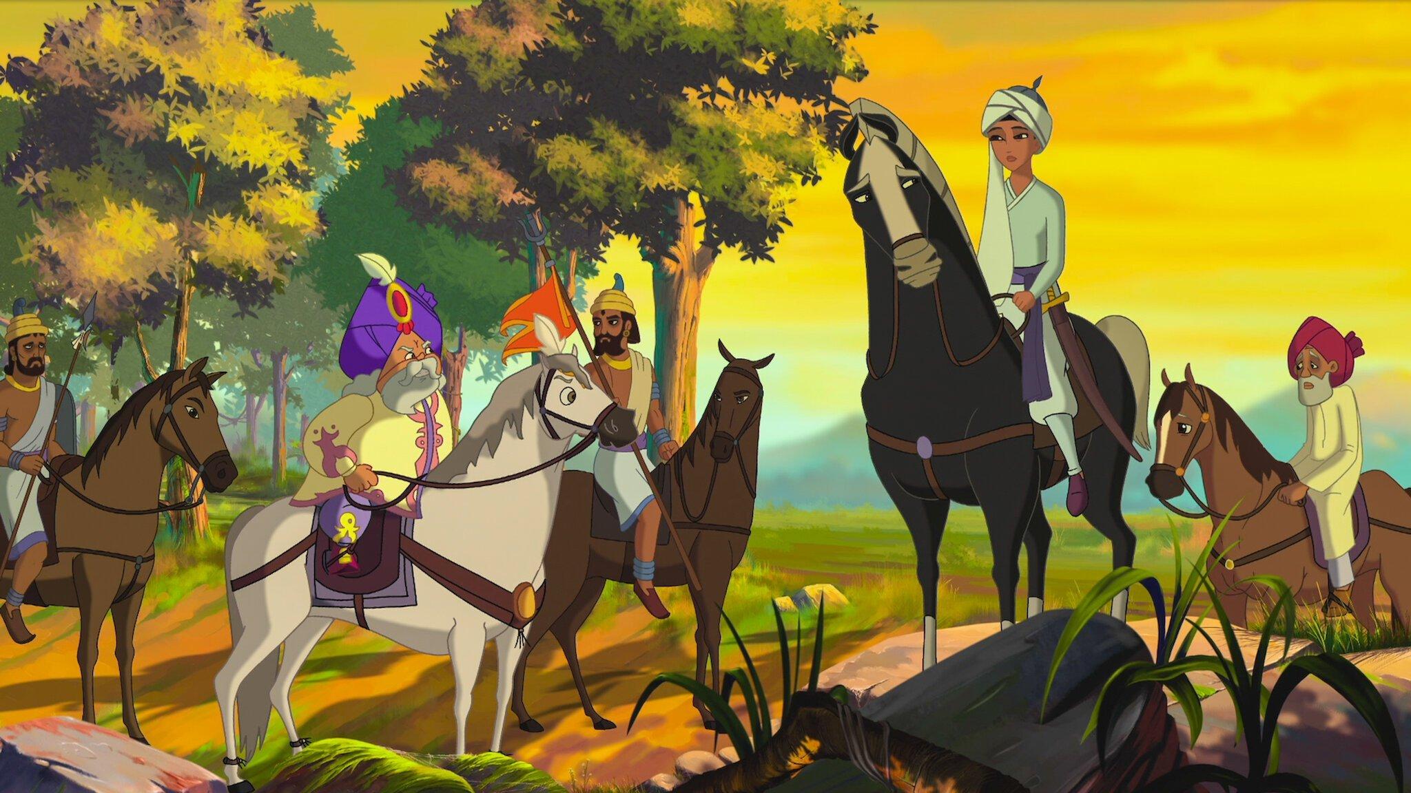 The Knight & The Princess 2020 movie scene