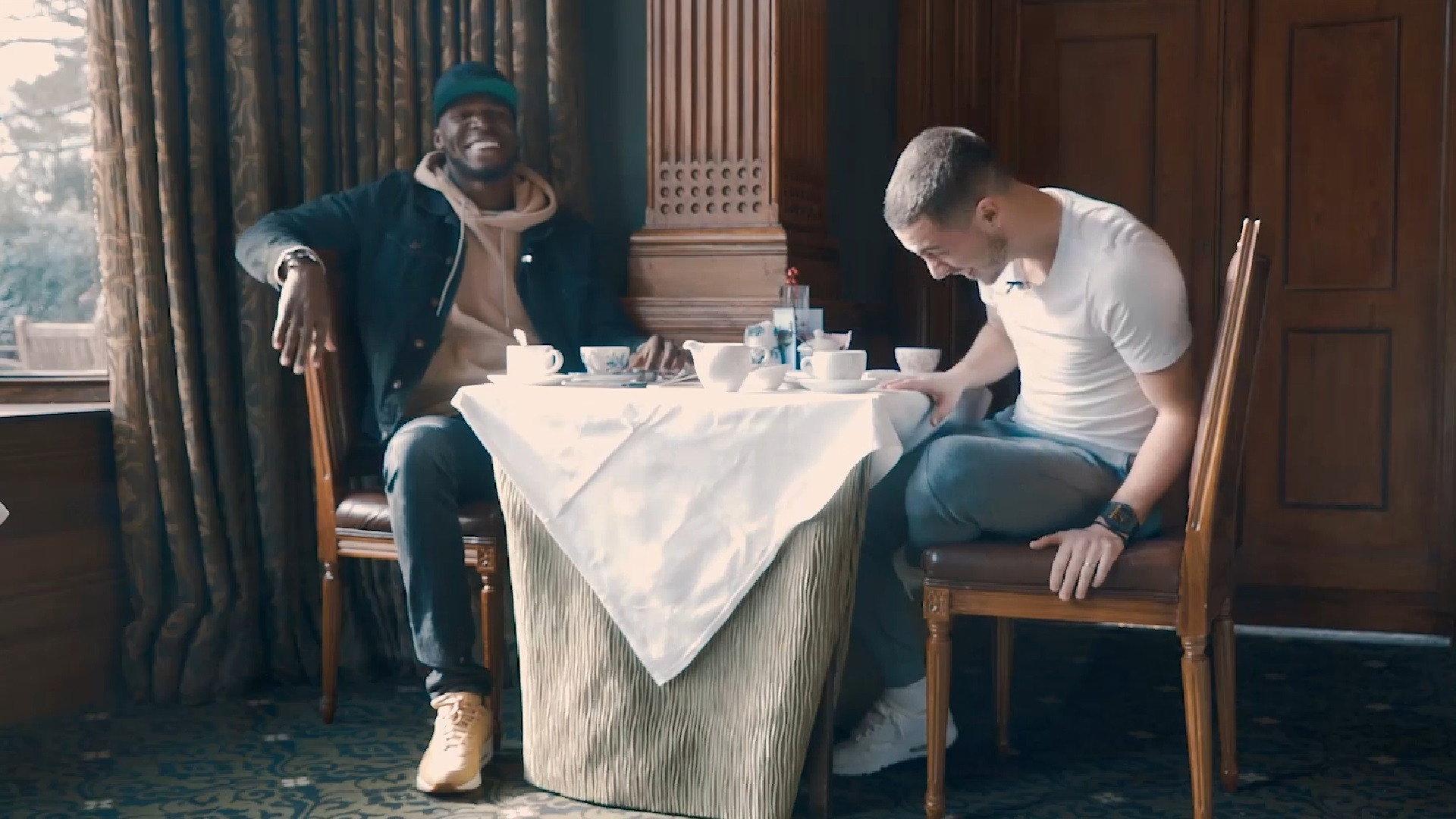 Hazard & Benteke: A Bromance 2018 movie scene