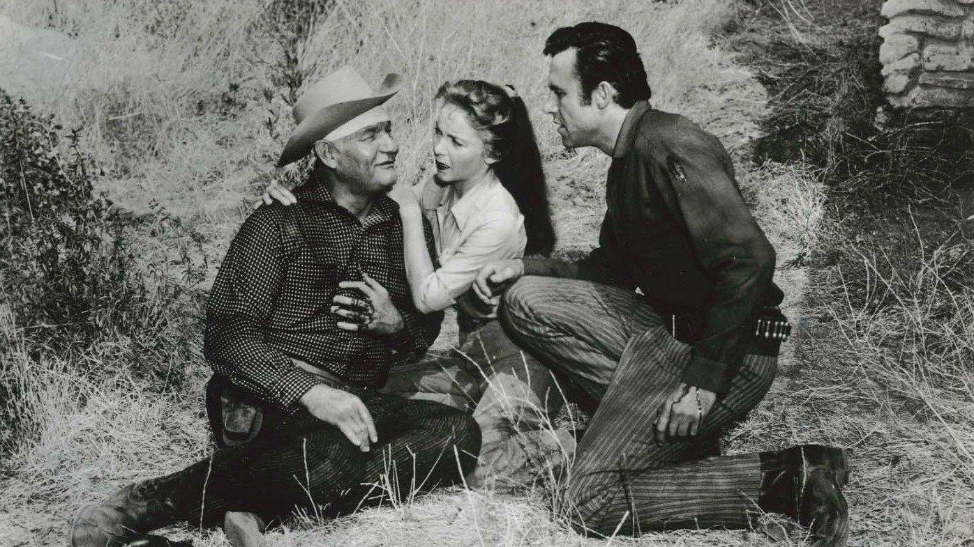 Badlands of Montana 1957 movie scene