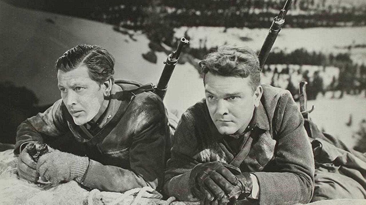 Ski Patrol 1940 movie scene