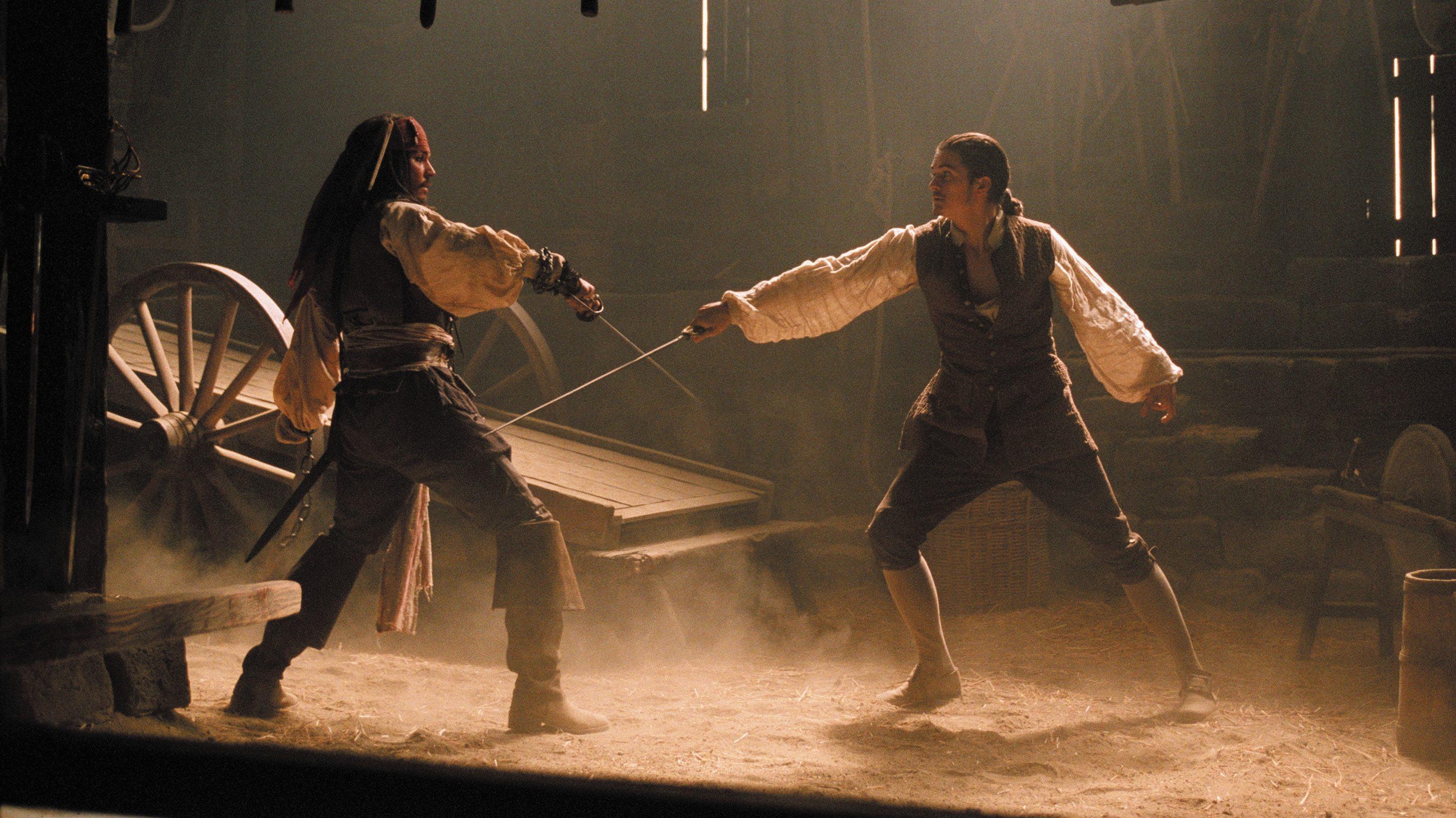 Pirates of the Caribbean: The Curse of the Black Pearl 2003 movie scene