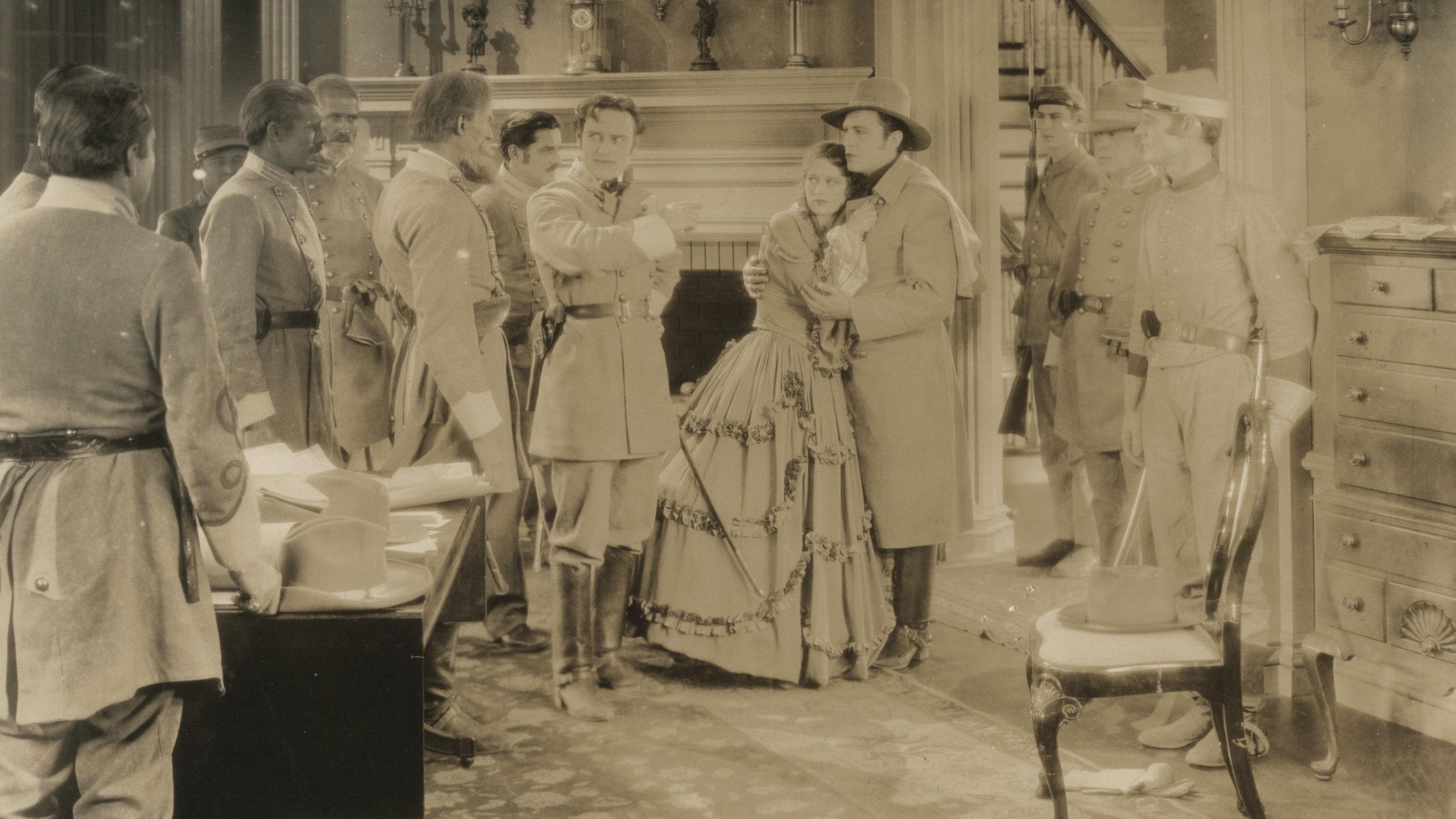 The Heart of Maryland 1927 movie scene