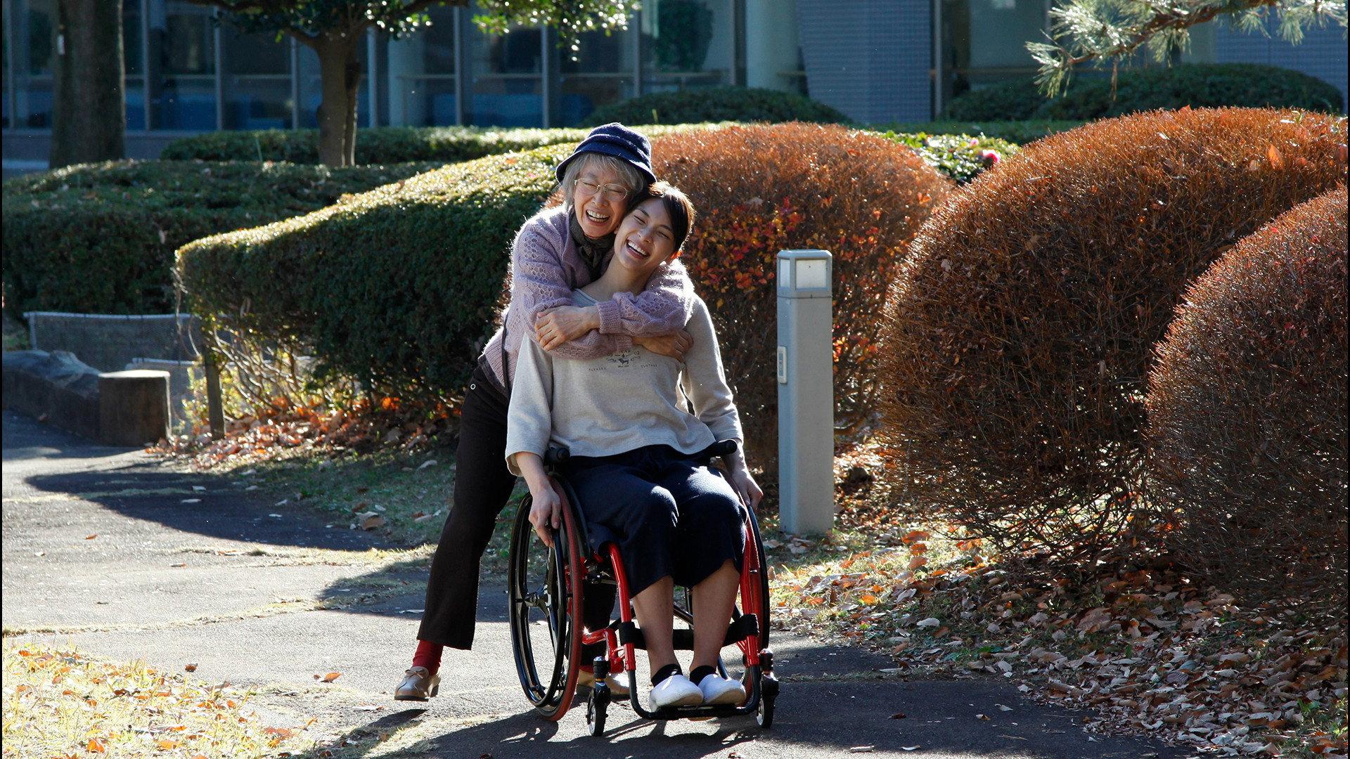 Mango and the Red Wheelchair 2015 movie scene