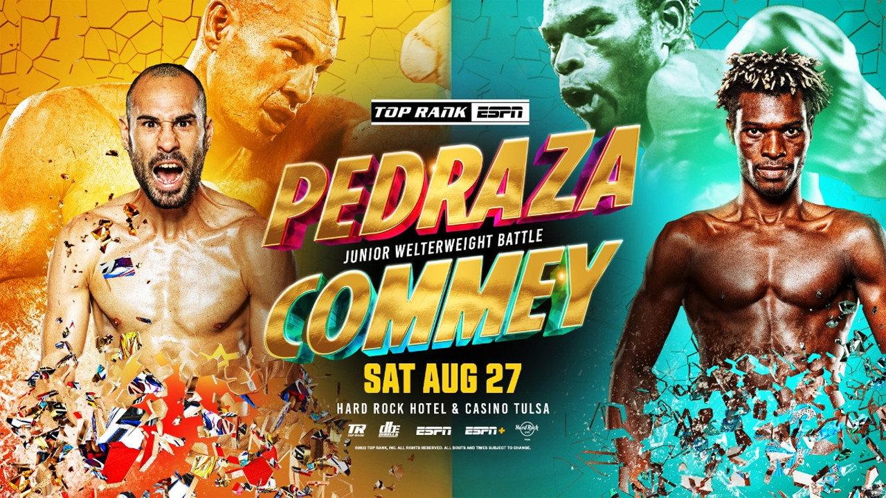 Jose Pedraza vs. Richard Commey 2022 movie scene
