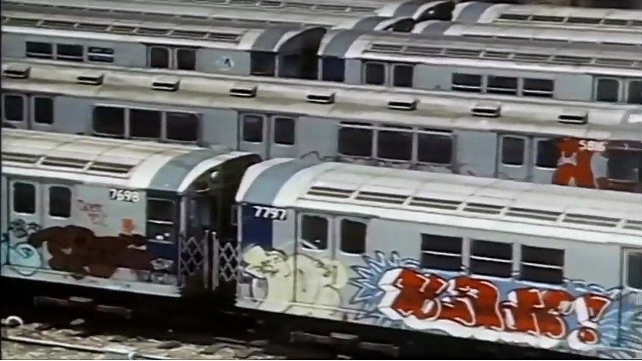 The New York Graffiti Experience 1976 movie scene