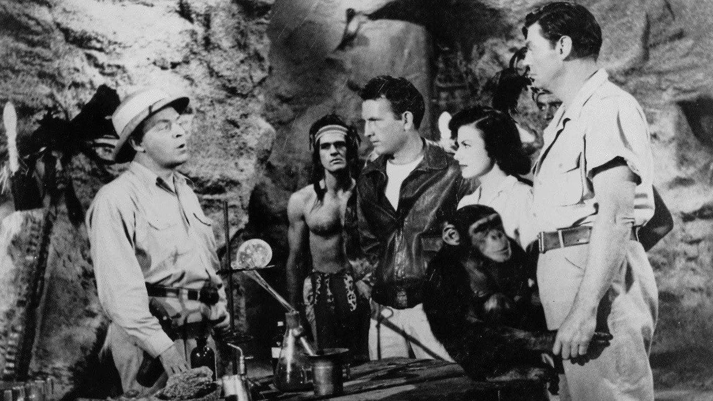 Jungle Manhunt 1951 movie scene