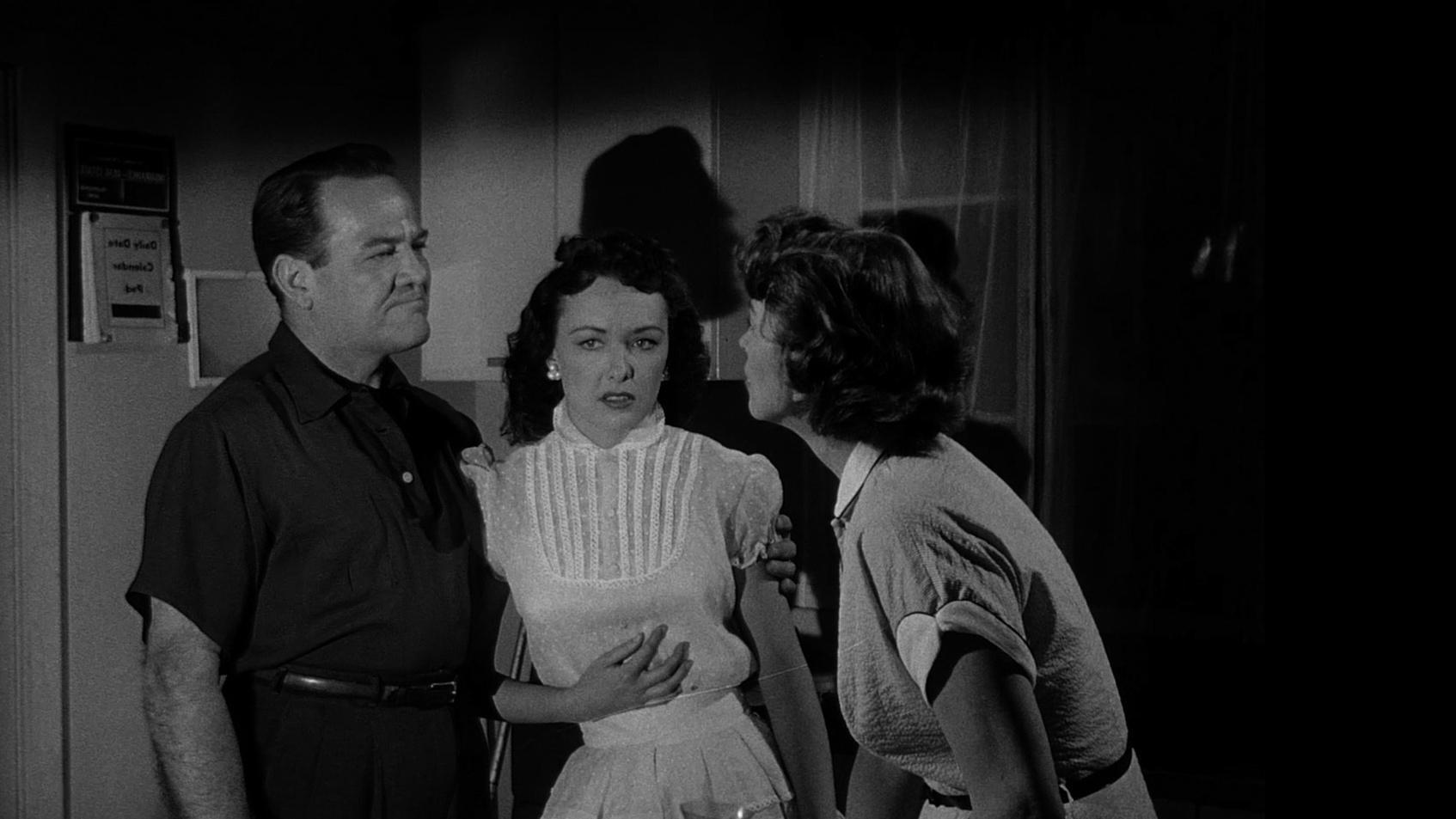 The Beast with a Million Eyes 1955 movie scene