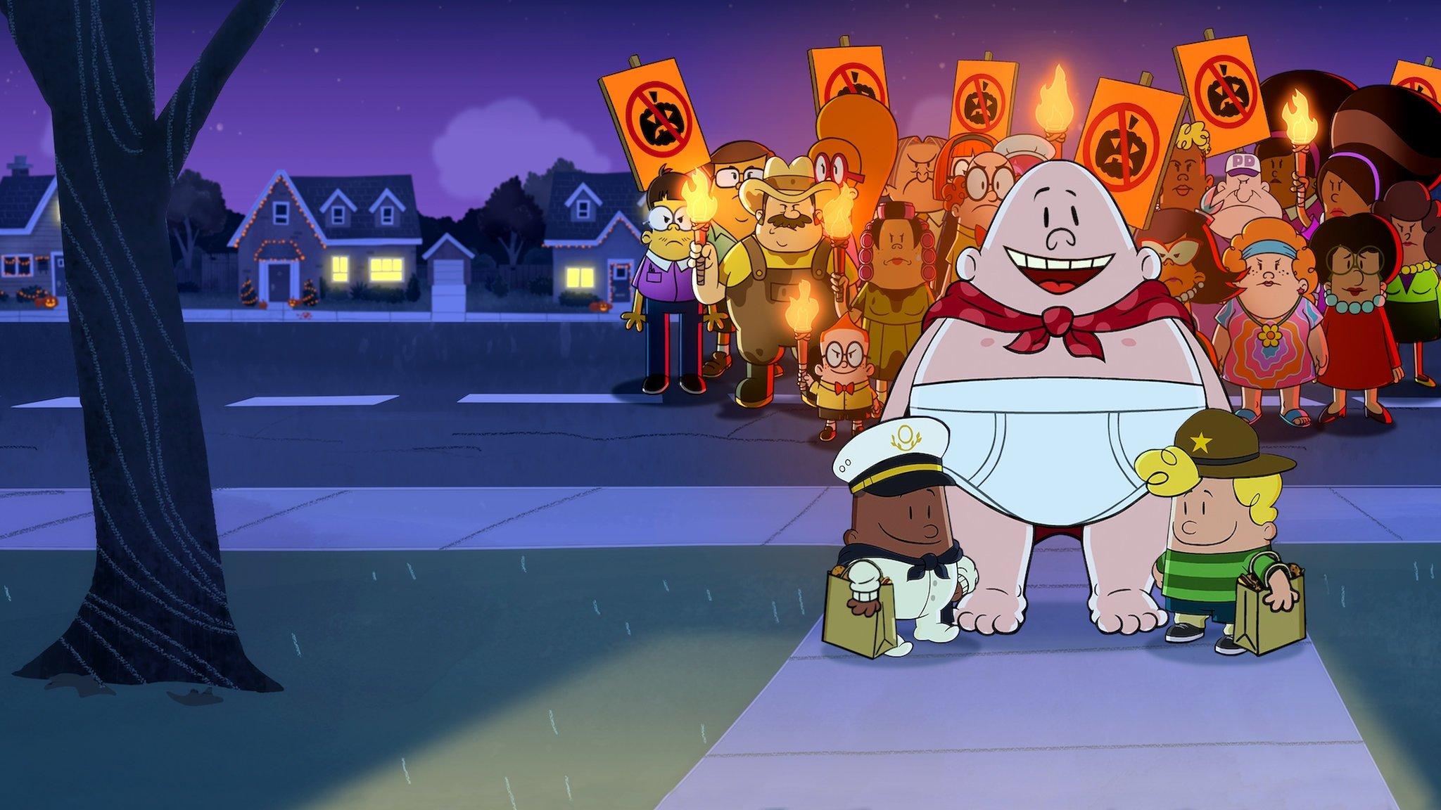 The Spooky Tale of Captain Underpants Hack-a-ween 2019 movie scene