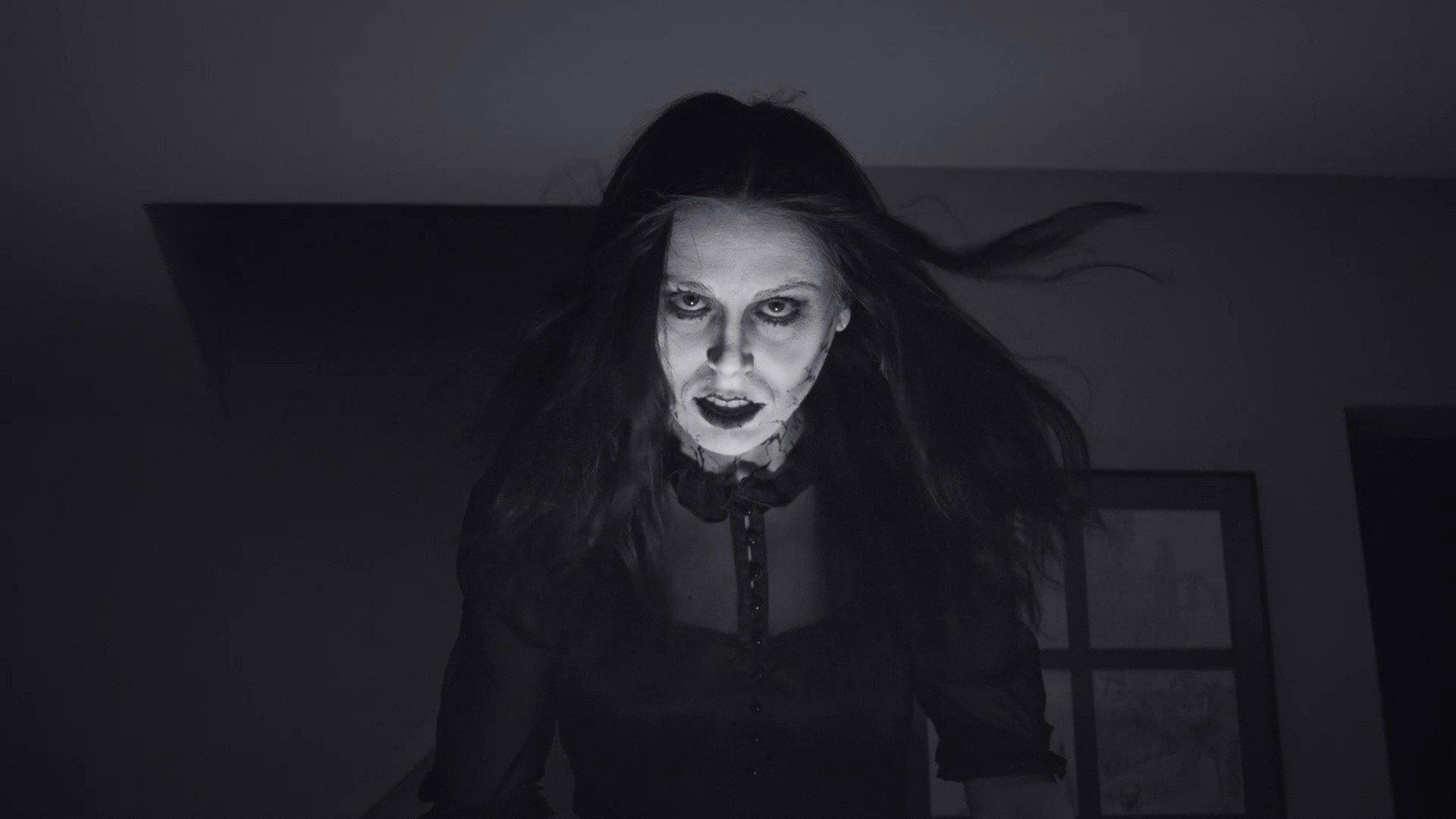 A Ghost Waits 2020 movie scene