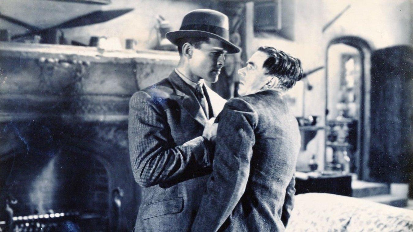 Bulldog Drummond at Bay 1937 movie scene