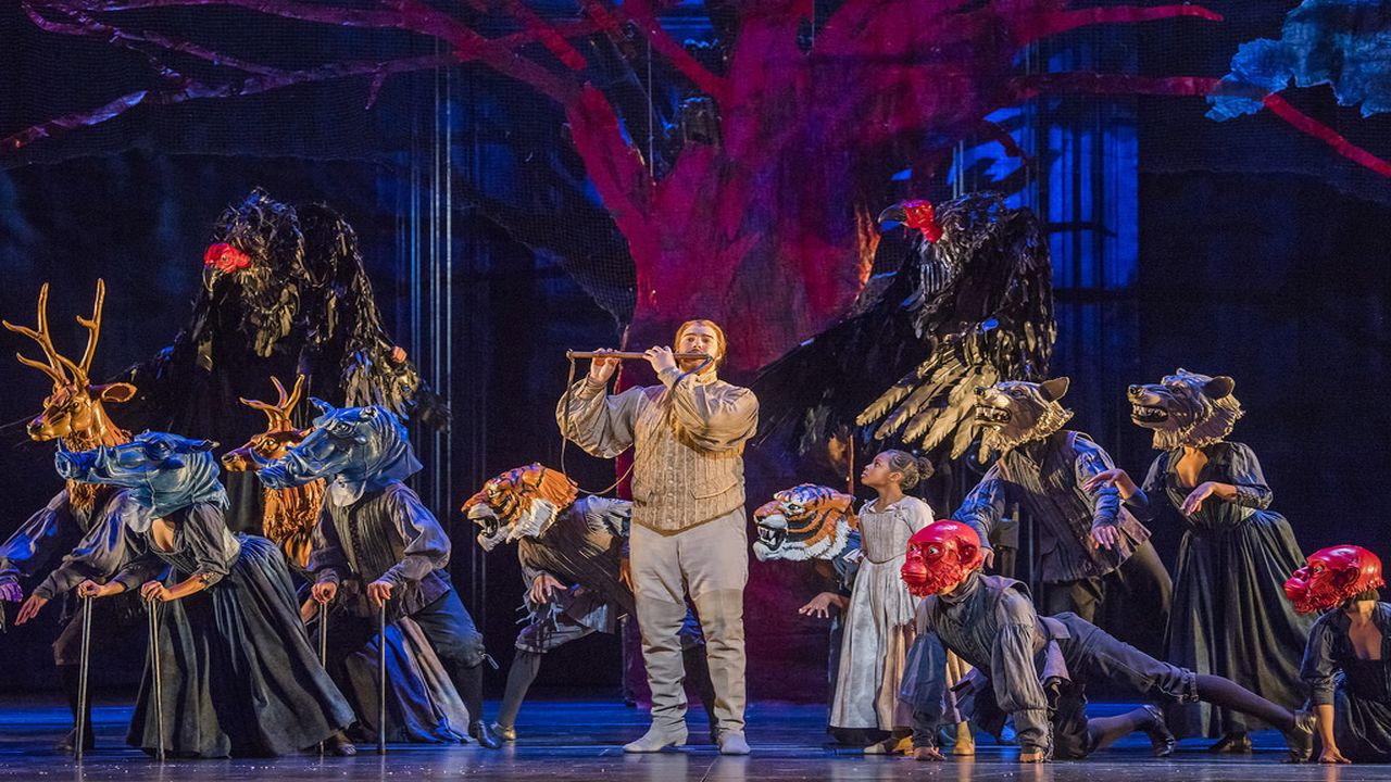 Royal Opera House: The Magic Flute 2017 movie scene
