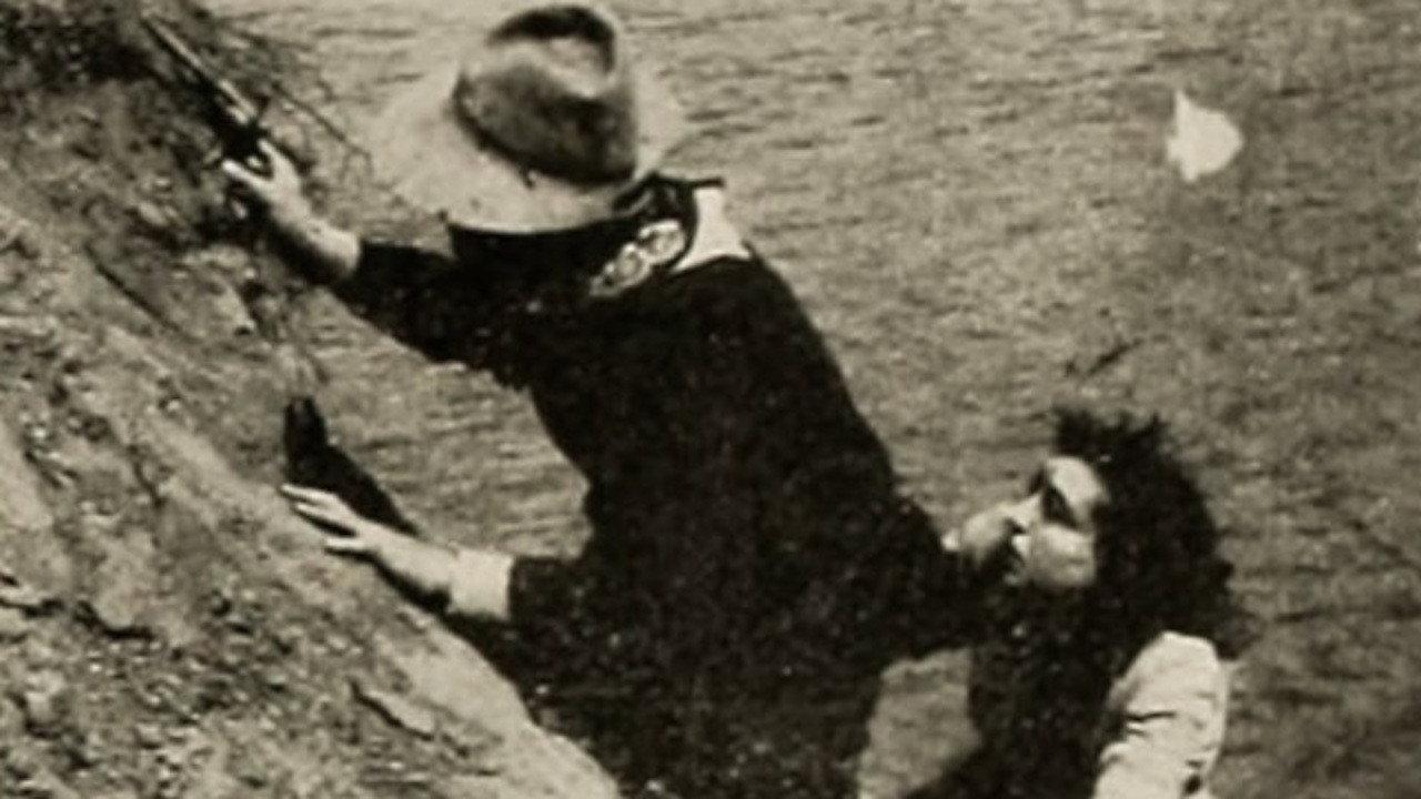 White Dove's Sacrifice 1914 movie scene