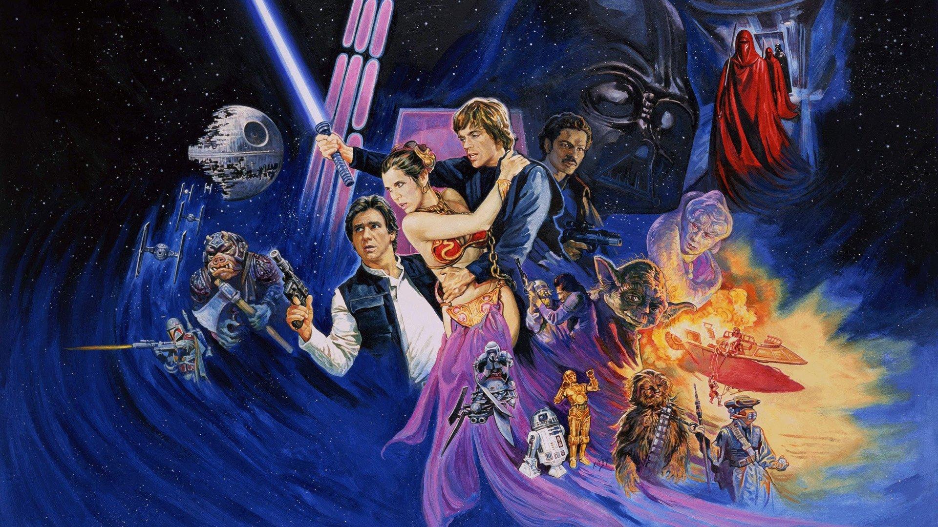Return of the Jedi 1983 movie scene