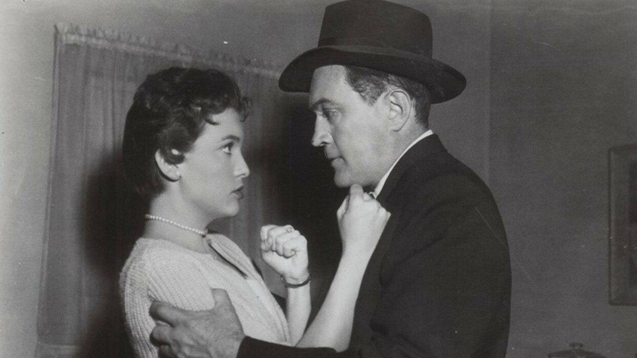 Footsteps in the Night 1957 movie scene