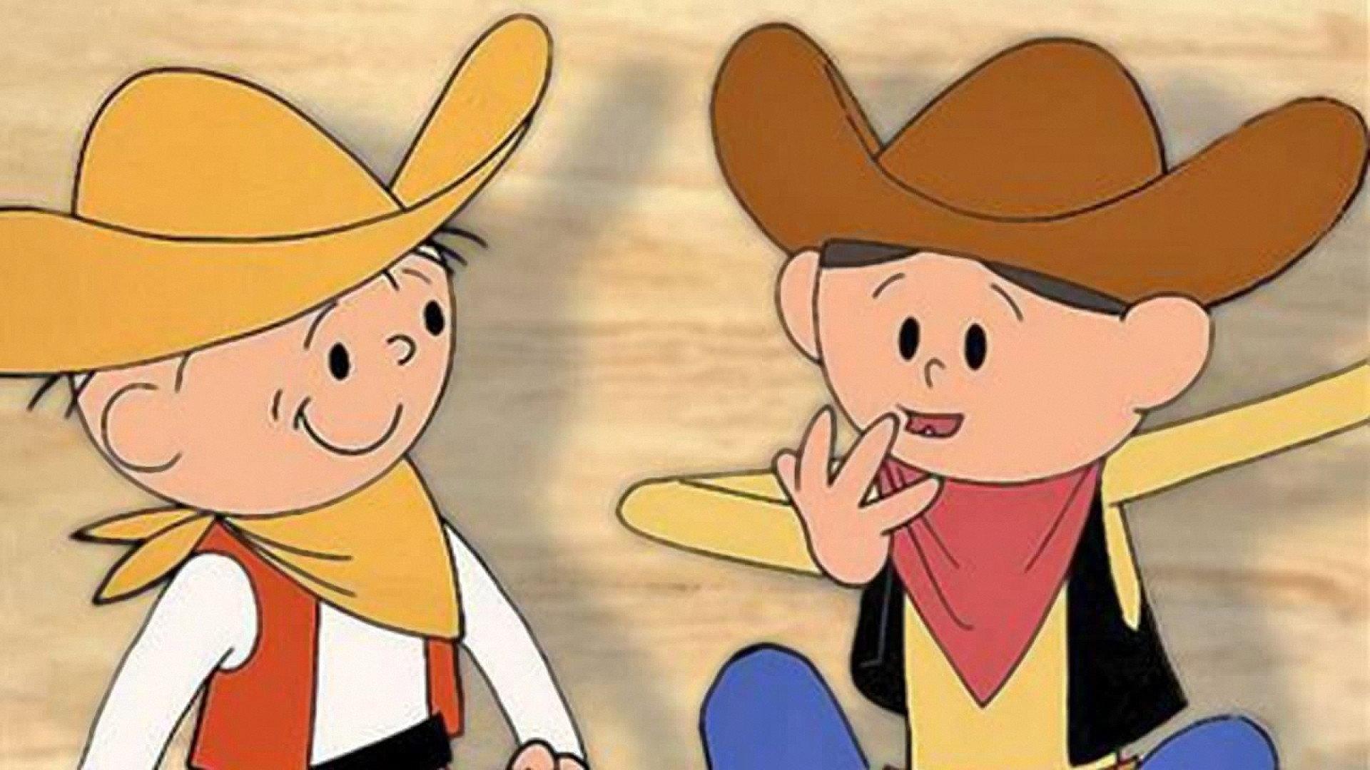 Bolek and Lolek in the Wild West 1986 movie scene