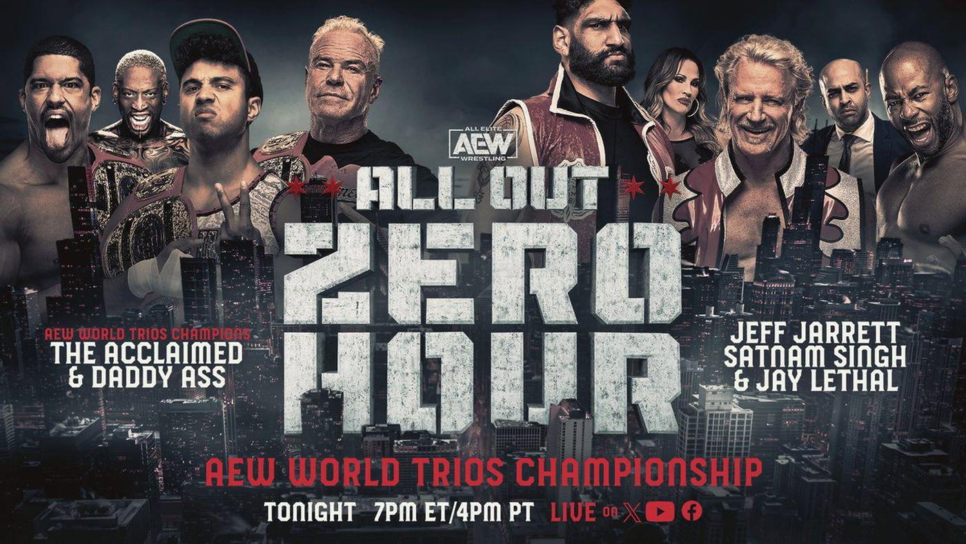 AEW All Out 2023: Zero Hour 2023 movie scene