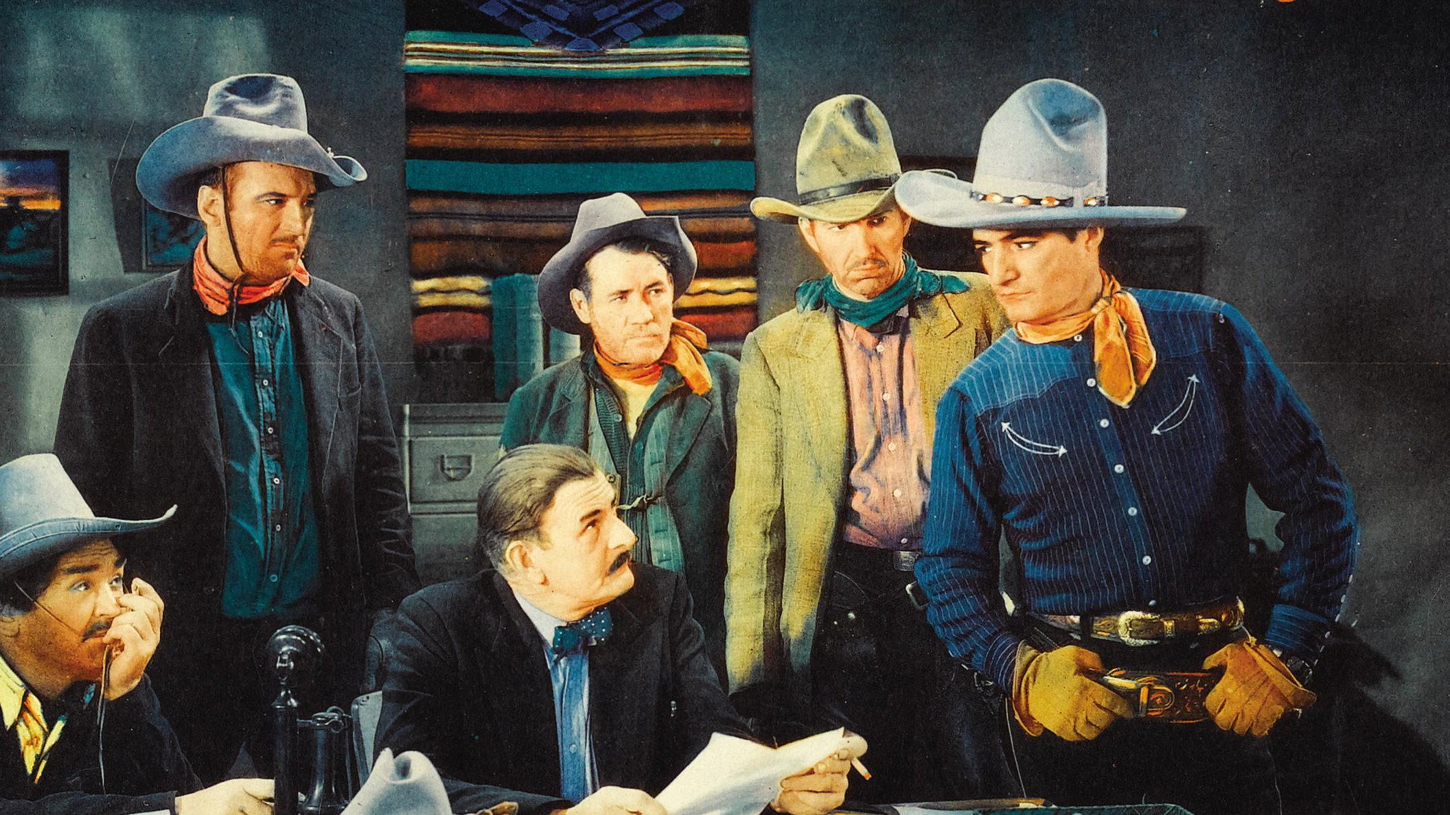 Flaming Guns 1932 movie scene