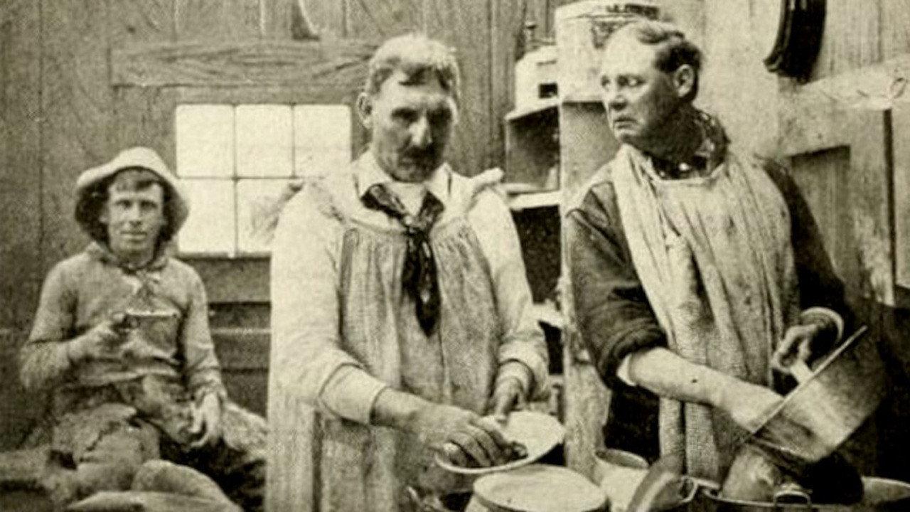 Alkali Ike's Boarding House 1912 movie scene