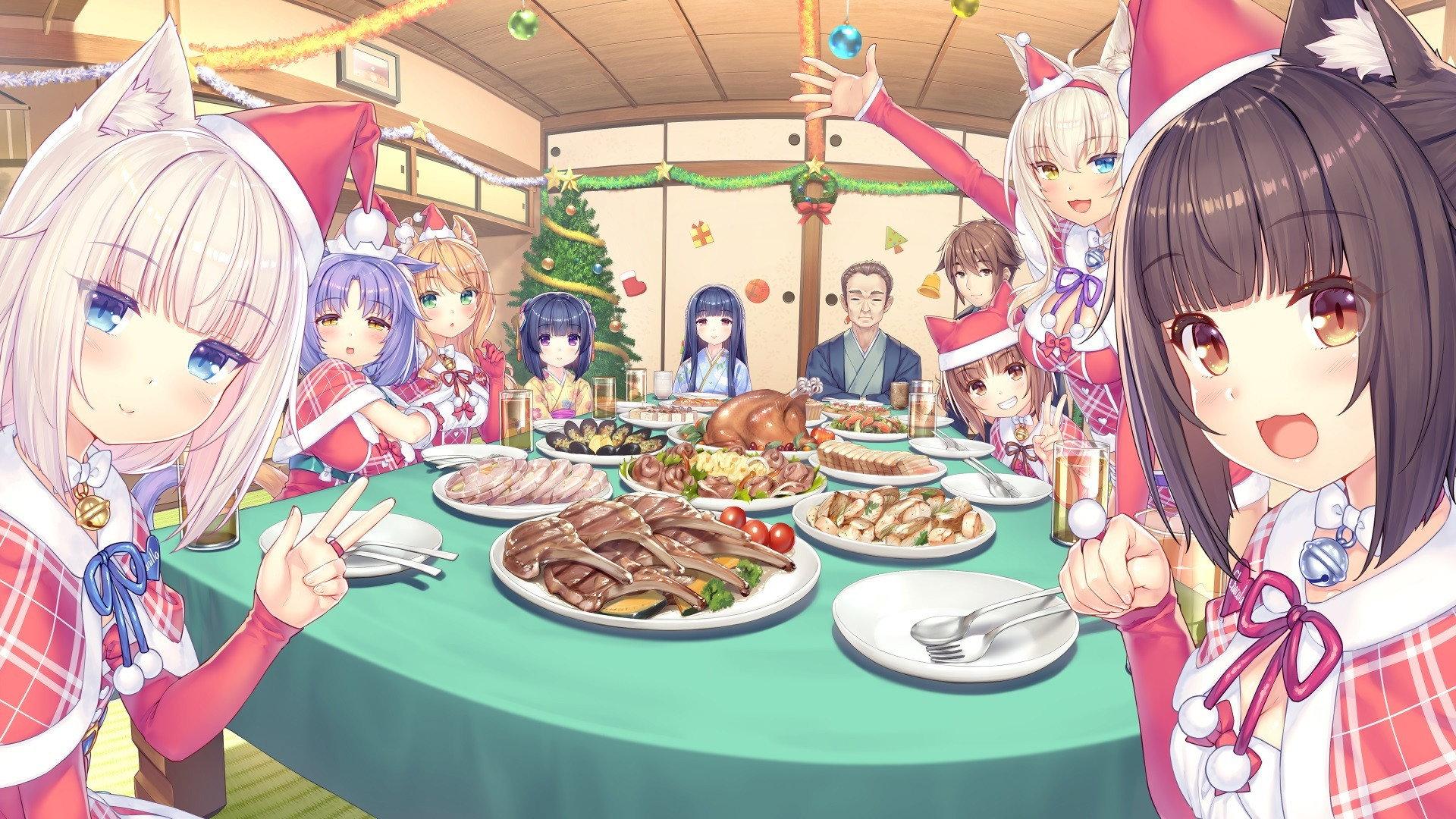 Nekopara OVA Extra 2018 movie scene