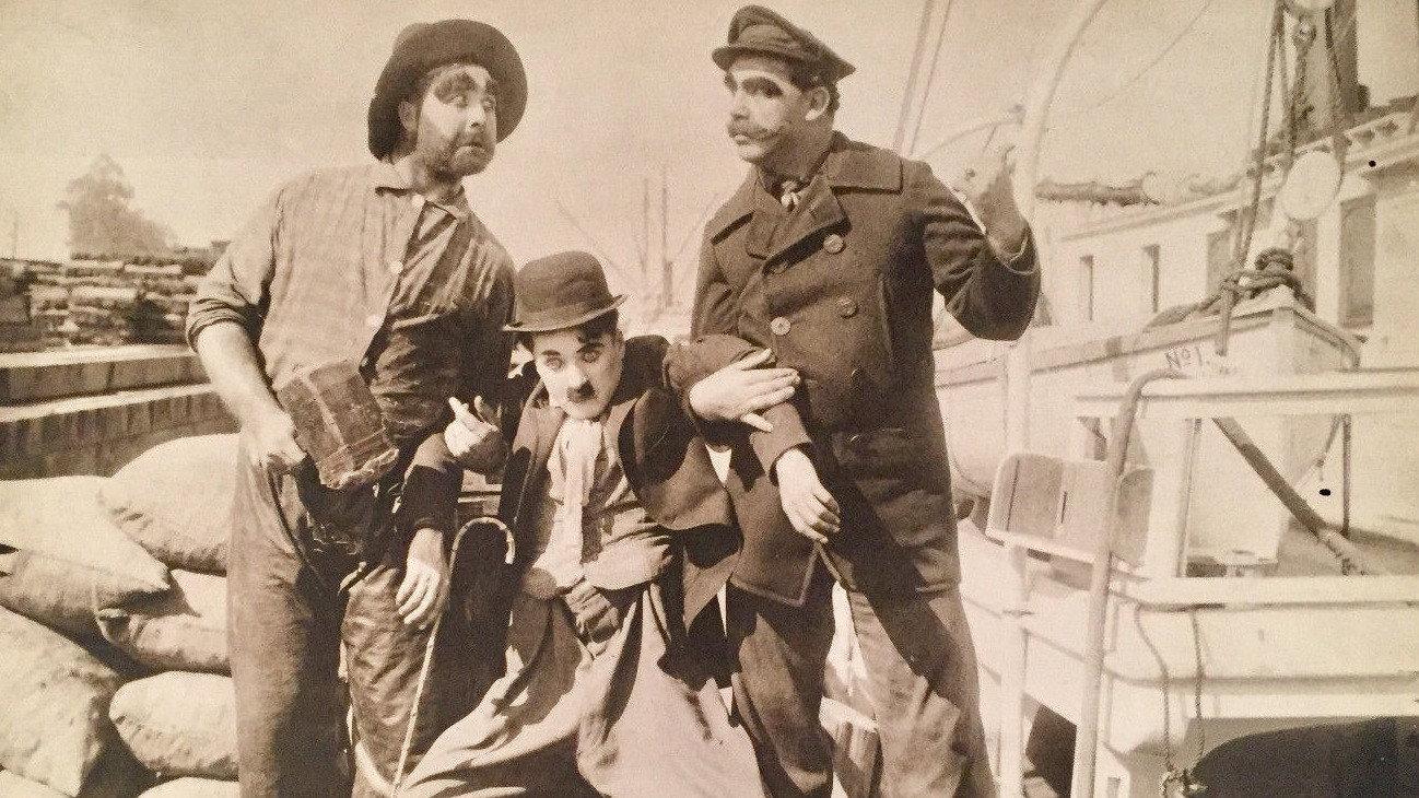 Chase Me Charlie 1918 movie scene