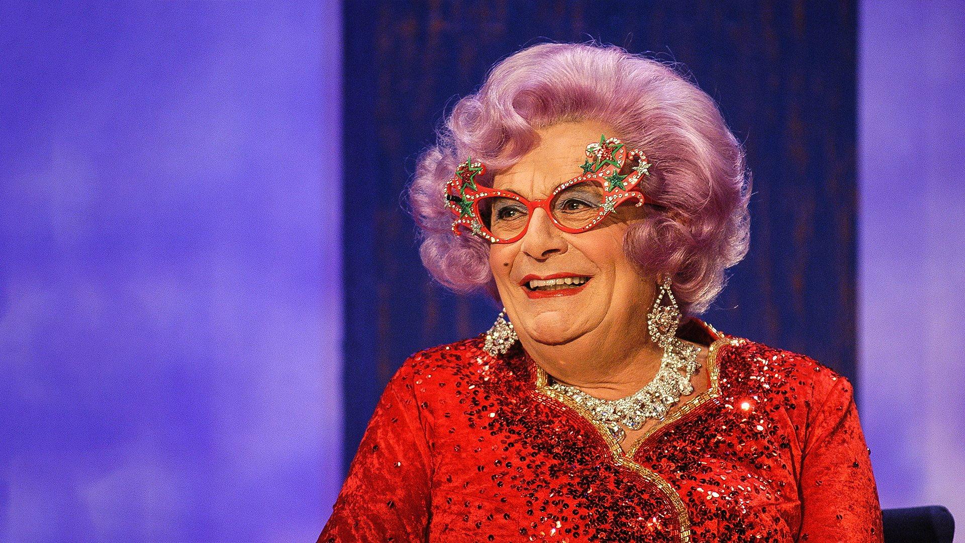 Barry Humphries at the BBC 2023 movie scene