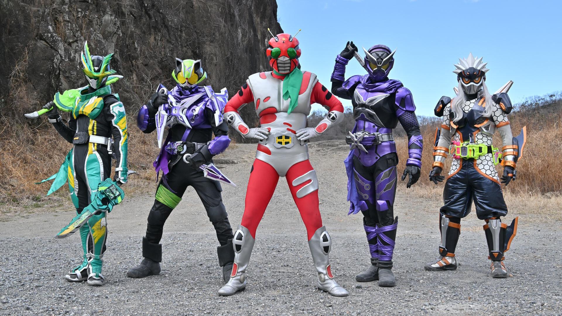 Geats Extra: Kamen Rider Tycoon meets Kamen Rider Shinobi 2023 movie scene