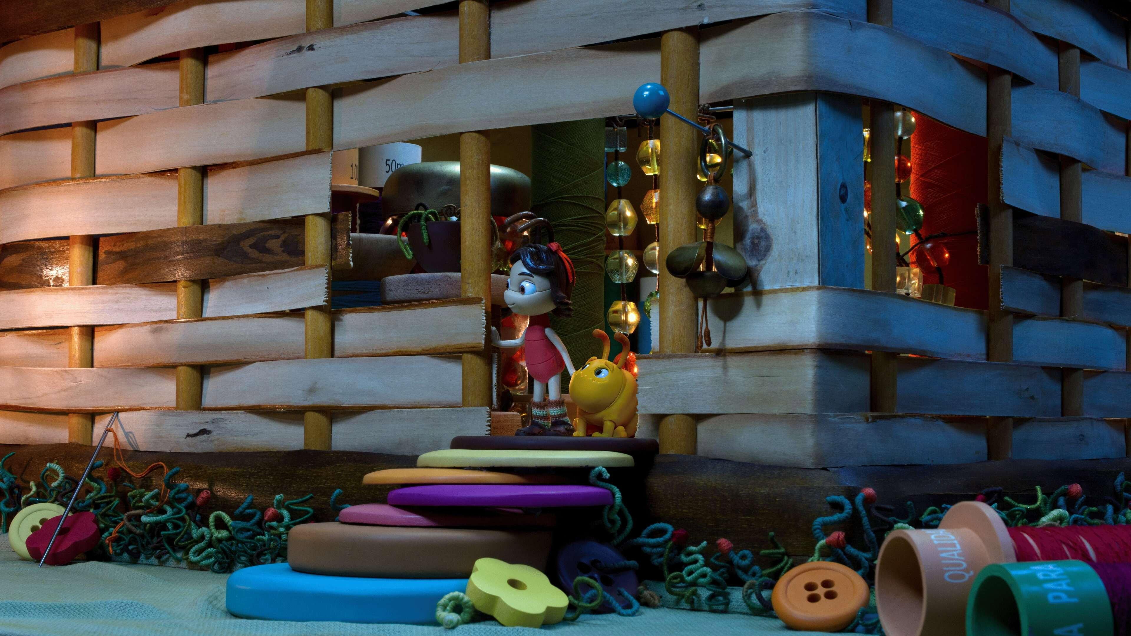 Teca & Tuti: A Night at the Library 2024 movie scene
