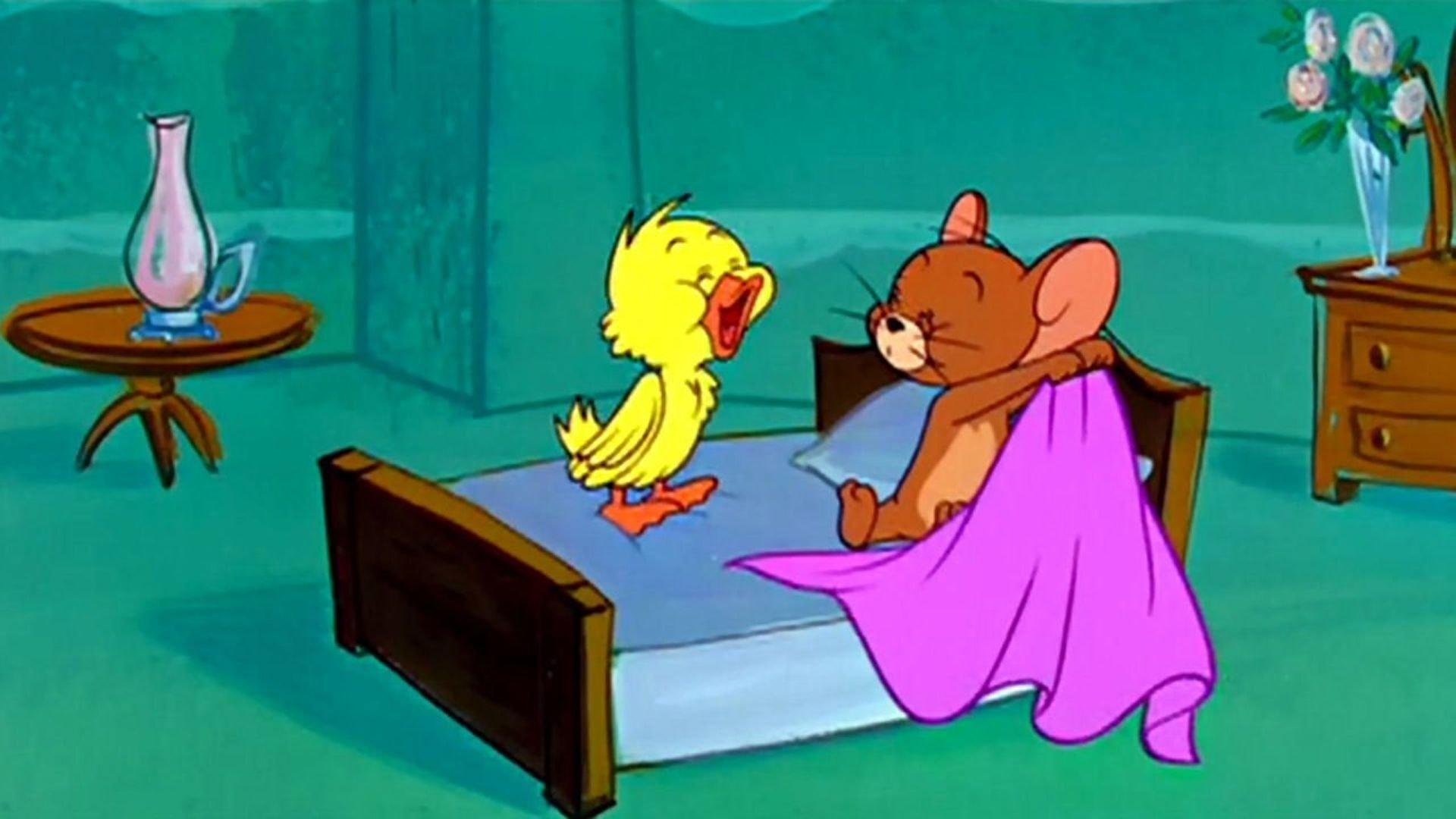 The Vanishing Duck 1958 movie scene