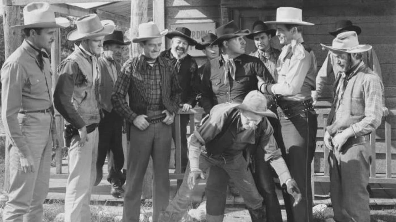 The Lone Rider in Ghost Town 1941 movie scene