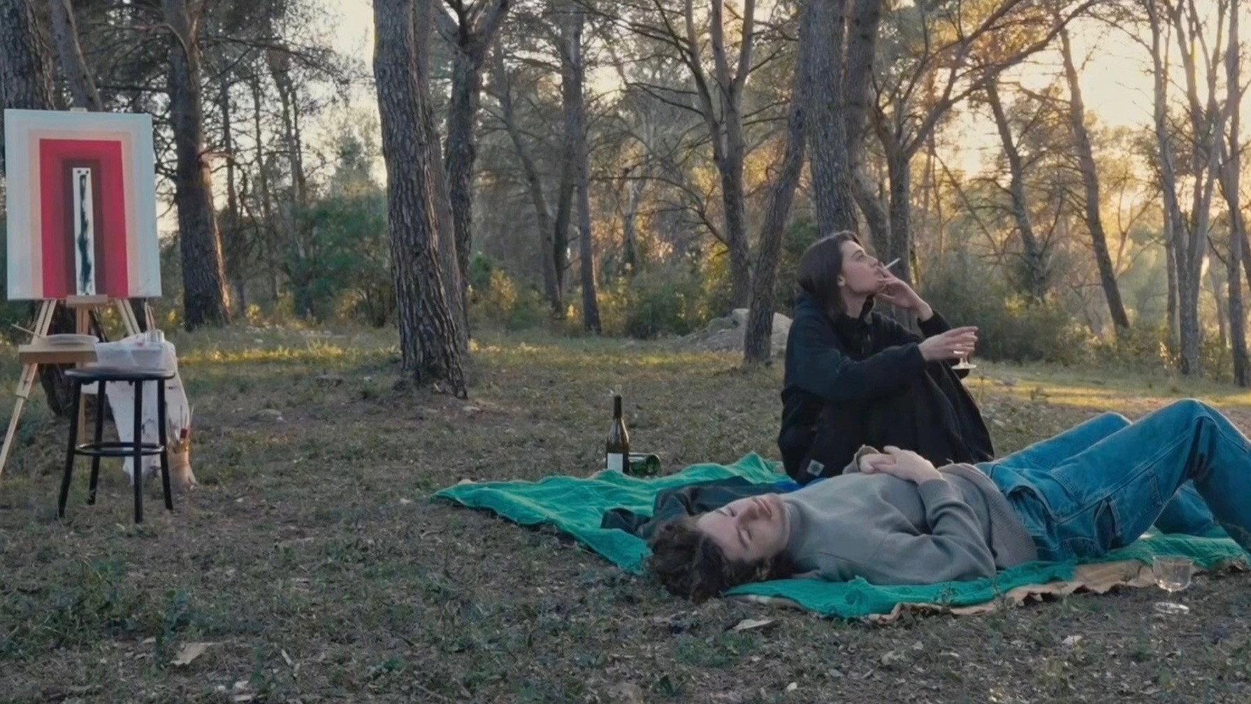 Thalia & Leo 2025 movie scene