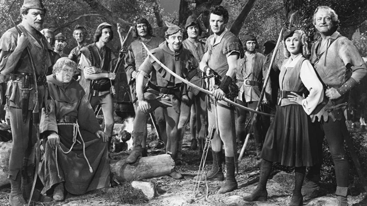 The Bandit of Sherwood Forest 1946 movie scene